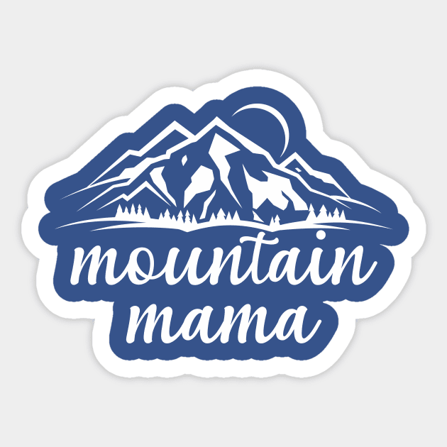 Mountain Mama Sticker by animericans